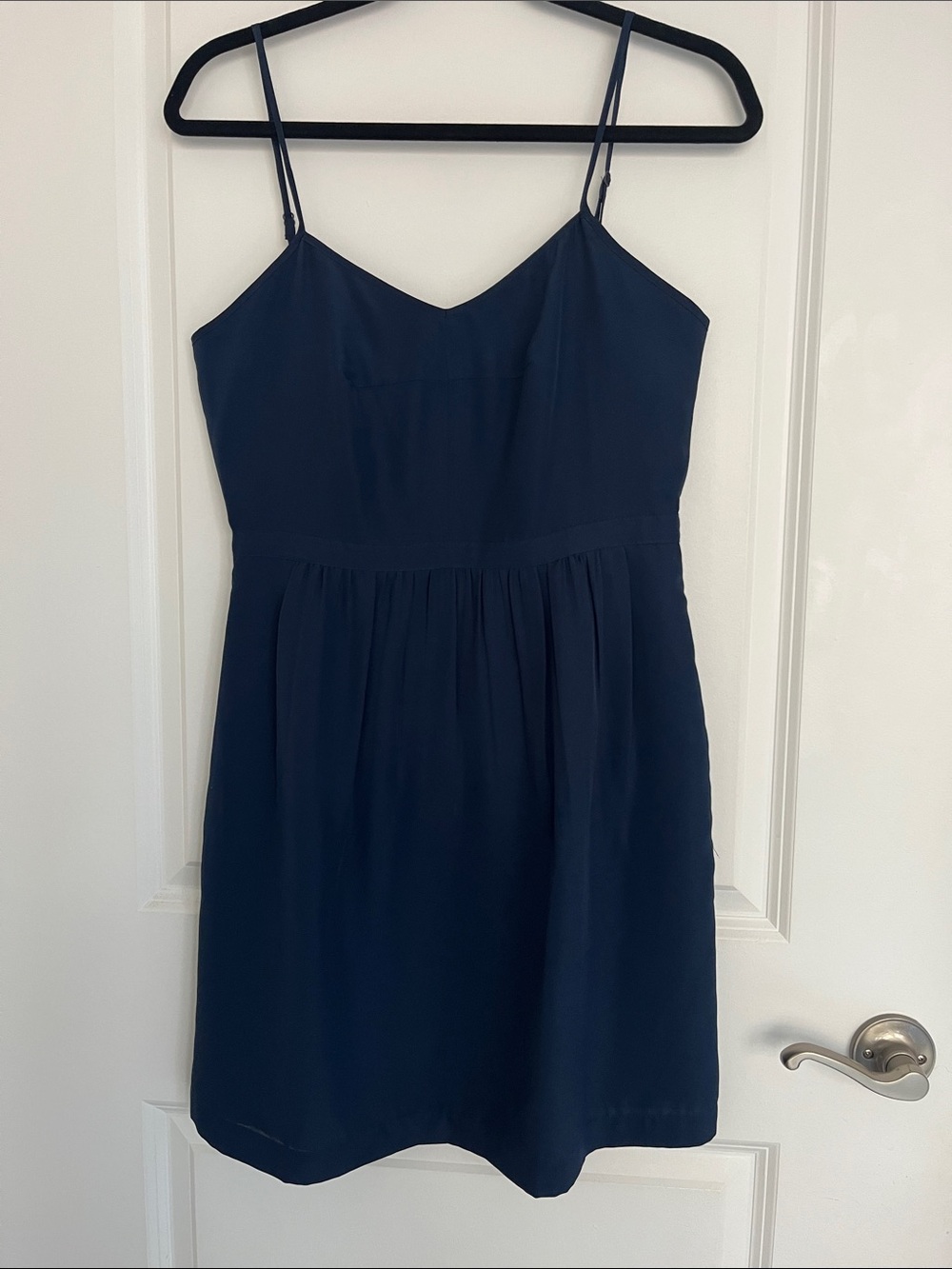 J.Crew | Navy Dress Size 6 | Sleeveless Spaghetti Strap